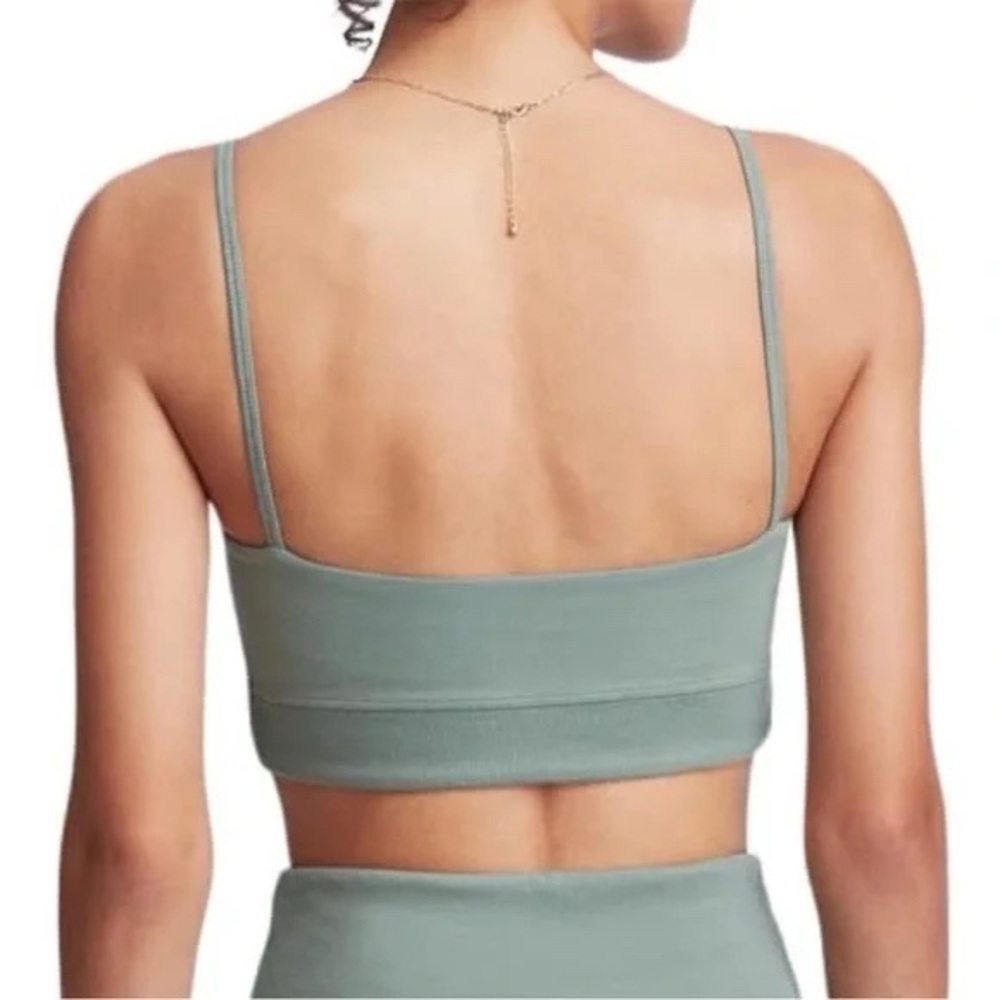 Bandier x Sincerely Jules - The Meadow Bra - Fatigue Green - Sz L - Picture 3 of 8